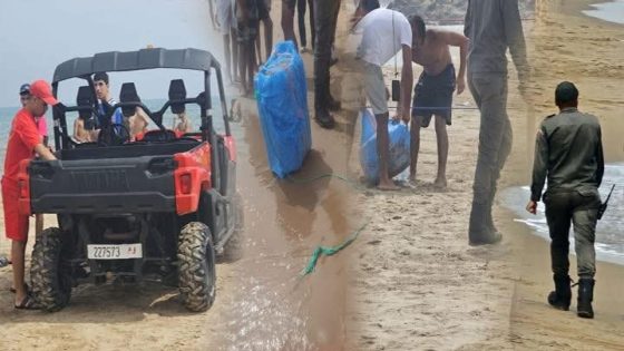 30 كيلوغرامًا من الحشيش تطفو على سطح شاطئ السعيدية