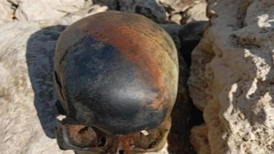 إكتشاف جمجمة بشرية مجهولة بضاية رومي إقليم الخميسات