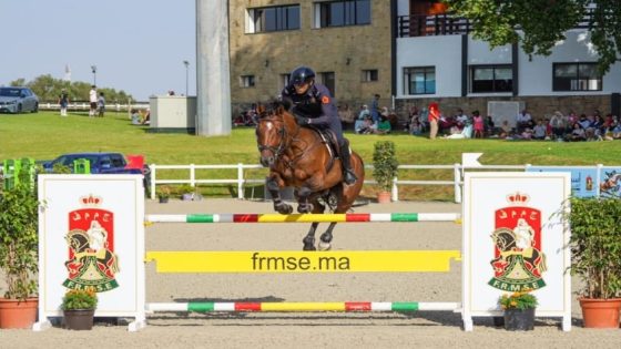تألق فرسان الأمن الوطني في أسبوع الفرس بالرباط