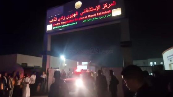 حريق بمستشفى الحسن الثاني بالداخلة