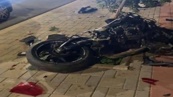 مصرع شرطي ببني ملال في حادثة سير مروعة إثر اصطدام بدراجة نارية مسرعة