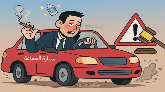 حادثة سير تفضح مستشار جماعي بسلا