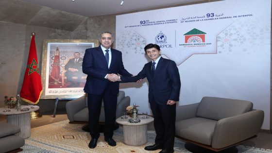 المدير العام للأمن الوطني يستقبل رئيس شرطة الأمم المتحدة لتعزيز التعاون الأمني الدولي