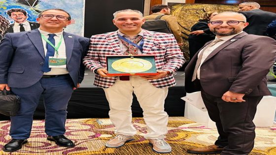 سفير الخزامى للفن” يوسف كُراج” يتألق بطنجة ويتسلم درع التكريم في المنتدى الجهوي للإصلاح التربوي