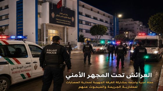 حملة أمنية واسعة بالعرائش لتعقب المطلوبين ومحاصرة بؤر الجريمة